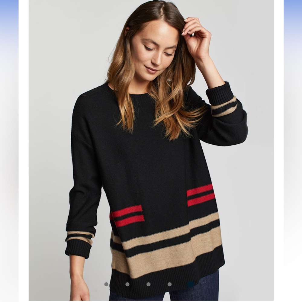 PENDLETON MERINO MANTA STRIPE SWEATER